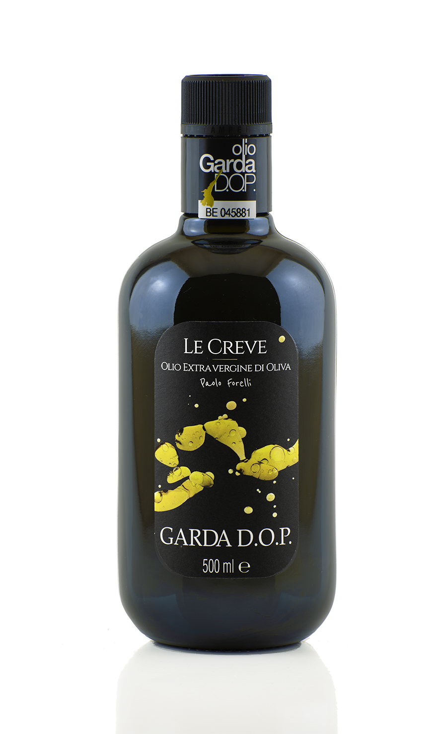 olio le creve garda dop bottiglia